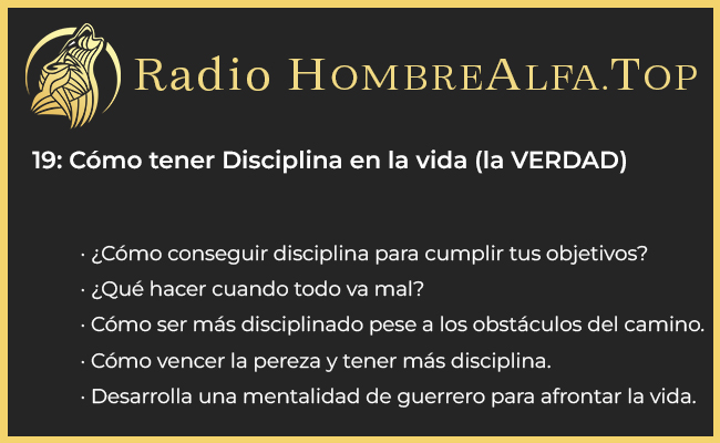 como ser disciplinado