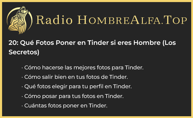 fotos para tinder hombre